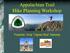 Appalachian Trail Hike Planning Workshop. Presenter: Andy Captain Blue Niekamp