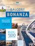 BALCONY PLUS UP BALCONY UPGRADE FROM ONBOARD CREDIT PER PERSON TWIN SHARE^ PER PERSON TWIN SHARE ± CONVENIENT DEPARTURES from Fremantle CRUISE TO