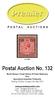 Postal Auction No. 132
