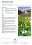 Bavarian Alps. Naturetrek Tour Itinerary. Outline itinerary. Fly Salzburg; transfer to Bischofswiesen. Day 1