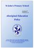 Aboriginal Education Policy