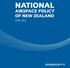 NATIONAL AIRSPACE POLICY OF NEW ZEALAND