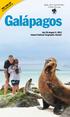Take $500 off. for each person under 18. Galápagos. July 28-August 6, 2012 Aboard National Geographic Islander