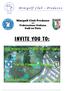 Minigolf Club - Predazzo. Minigolf Club Predazzo. and Federazione Italiana Golf su Pista INVITE YOU TO: