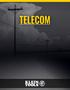 Klein Tools Telecom Table of Contents