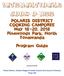 POLARIS DISTRICT COOKING CAMPOREE May 18-20, 2018 Pinewoods Park, North Tonawanda. Program Guide. - sponsored by -