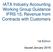 IATA Industry Accounting Working Group Guidance IFRS 15, Revenue from Contracts with Customers