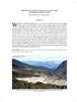 IMPACTS OF CLIMATE CHANGE: GLACIAL LAKE OUTBURST FLOODS (GLOFS)