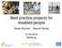 Best practice projects for disabled people