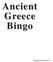 Ancient Greece Bingo. Educational Impressions, Inc.