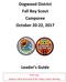 Dogwood District Fall Boy Scout Camporee October 20-22, 2017 Leader s Guide
