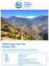 HDFA Yangri Peak Trek October 2017