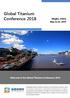 Global Titanium Conference 2018