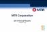 MTR Corporation Annual Results 11 March 2014