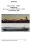 REPORT Tanker CT SKY SENG - Colliding with Dry Cargo Vessel RMS VOERDE V2AD8 on 25 November, 2003