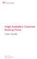Virgin Australia s Corporate Booking Portal User Guide