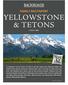 YELLOWSTONE & TETONS CASUAL INNS