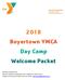 2018 Boyertown YMCA Day Camp Welcome Packet