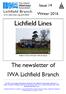 Lichfield Lines. Walkers in front of Wychnor Hall (see Page 5)