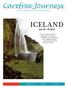 ICELAND. July 22 30, by CWT Blowes Travel and Cruise Centres Inc.