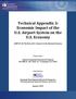 Technical Appendix 3: Economic Impact of the U.S. Airport System on the U.S. Economy