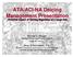ATA/ACI-NA Deicing Management Presentation