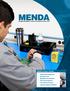 MENDA Product Offering. Quality Workstation Tools & Accessories Since 1947
