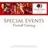 Special Events. Outside Catering. 201 East MacArthur Boulevard, Santa Ana, CA 92707