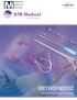 2014 edition. ORTHOPAEDIC Sterile Single-use Products