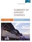 SUMMARY OF AIRPORT CHARGES. July 1, 2018 Fiscal Year 2018/19