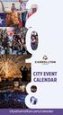 CITY EVENT CALENDAR. cityofcarrollton.com/calendar