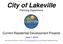 City of Lakeville Planning Department