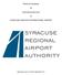 Minimum Standards. for. Aeronautical Services SYRACUSE HANCOCK INTERNATIONAL AIRPORT