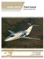 Hawker 400XPR. Product Analysis. Prepared for: Alton Marsh, AOPA