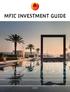 MFIC INVESTMENT GUIDE