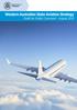 Department of Transport. Western Australian State Aviation Strategy Draft for Public Comment - August 2013