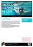 THAILAND ISLAND HOP THE OFFER $ DAY ISLAND HOP 10 DAY ISLAND HOPPING PACKAGE. BUY ONLINE: