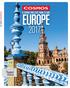 6 TOURS FOR LESS THAN $1,000 EUROPE 2017 EUROPE AS RECOMMENDED BY COSMOSVACATIONS.CA