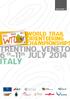 WORLD TRAIL ORIENTEERING CHAMPIONSHIPS. 6 th -11 th July 2014 ITALY COMUNE DI VENEZIA