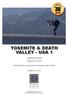 YOSEMITE & DEATH VALLEY - USA 1