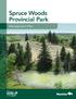 Spruce Woods Provincial Park. Management Plan