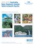 BEST Australia, New Zealand, Hawaii, Tahiti & South Pacific. May 2014 to May 2015 Cruises and Land & Sea Vacations