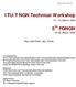 ITU-T NGN Technical Workshop