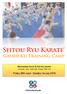 Seitou Ryu Karate Gasshuku Training Camp