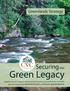 Green Legacy. Securing our. Greenlands Strategy