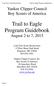 Trail to Eagle Program Guidebook