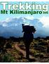 Trekking. Mt Kilimanjaro