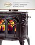 WOOD BURNING CATALYTIC & NON-CATALYTIC CAST IRON STOVES CLASSIC WARMTH ICONIC STYLE