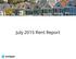 July 2015 Rent Report