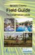 Field Guide To Conservation Lands